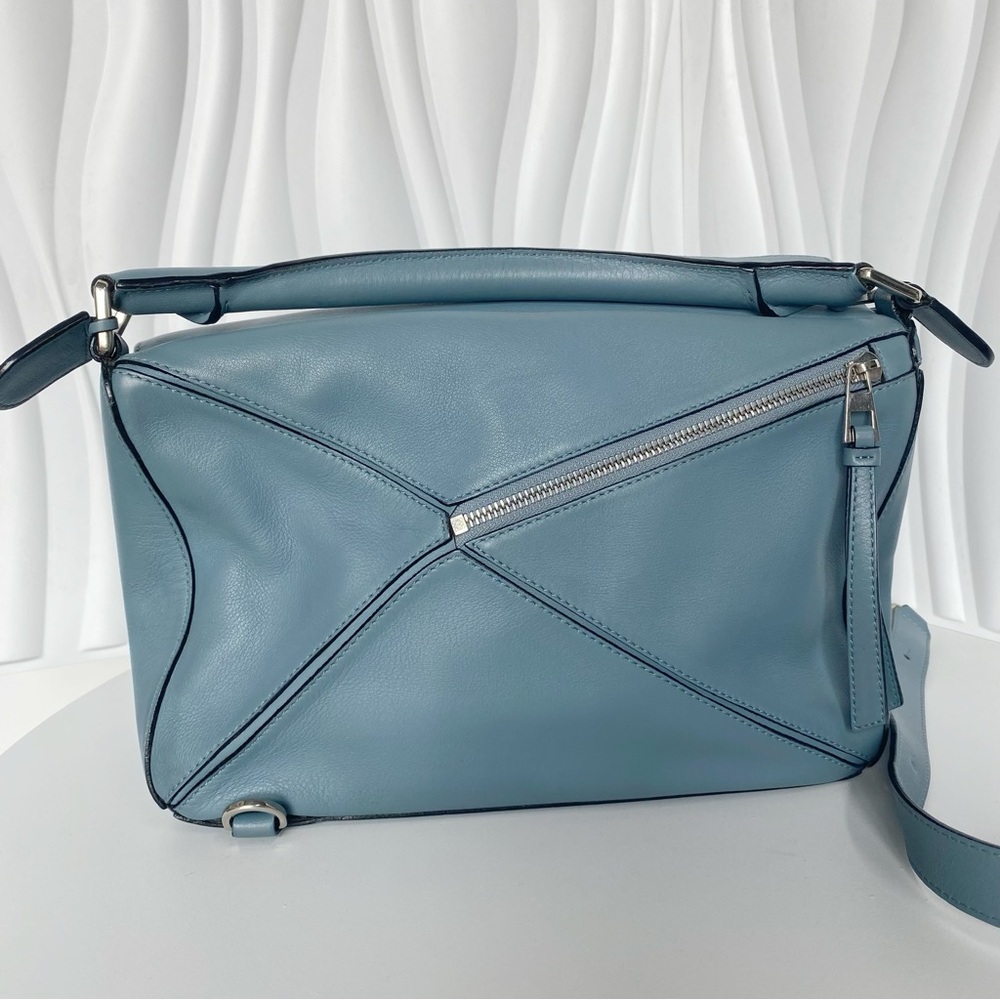 Loewe Medium Puzzle Bag 2way Leather Handbag - Picture 6 of 11